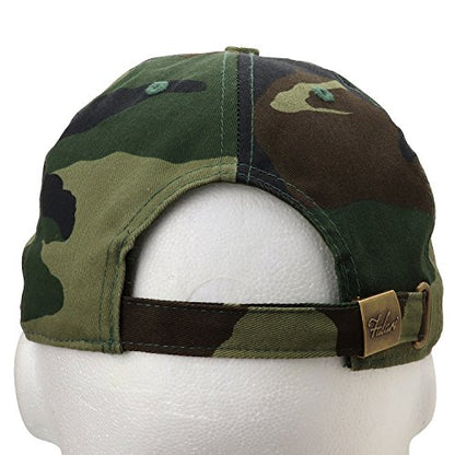 Falari Classic Baseball Cap Dad Hat 100% Cotton Soft Adjustable Size - color: Camouflage - Woodland