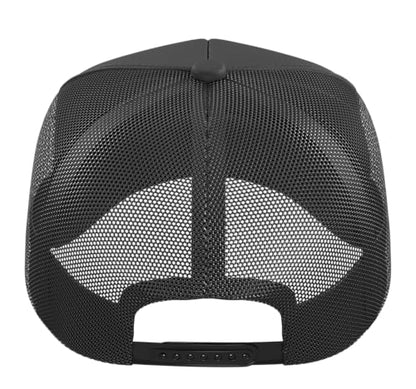 Really Like Bowler Hats Derby Bob Hat Trucker Hat with Adjustable Mesh Back - color: Black