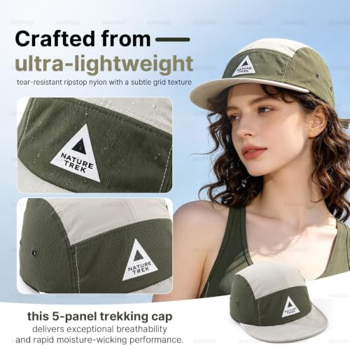 Summer Short Brim Baseball Cap 5 Panel Hats for Men Quick Dry Snapback Caps Hip Hop Cadet Caps Sun Hat Umpire Hats - color: Mg-dym2602-grey