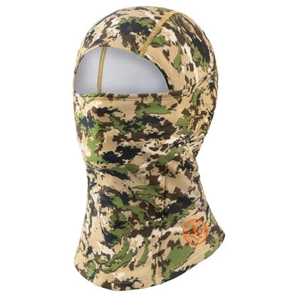BASSDASH Winter Balaclava Fleece Ski Mask Ninja Hood Neck Warmer Fishing Hunting - color: Highland