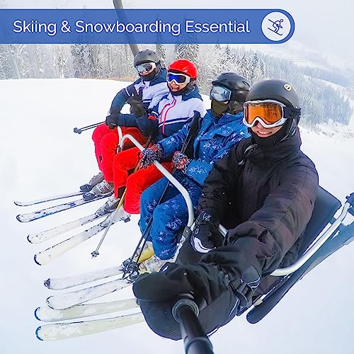 Balaclava Face Ski Mask: 6 Pack Cooling Breathable Full Face Cover - color: Multi-dark