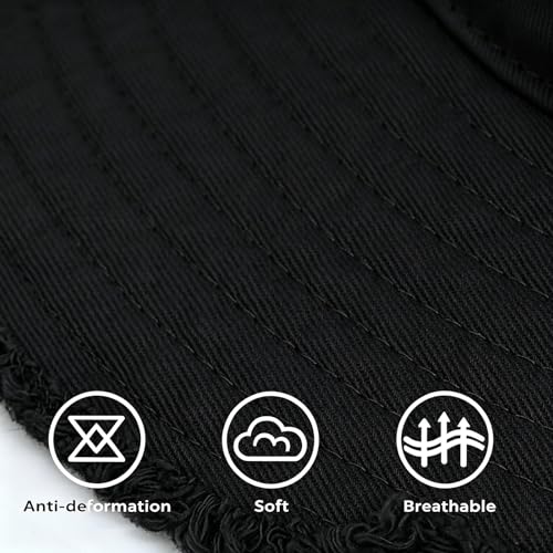 Bucket Hats Sun Hat UV Protection Packable Fishing Hats for Women Lightweight Hiking Hat - color: Horse Heartbeat
