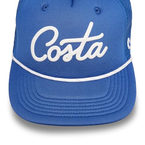 Costa Del Mar Men's New Foam Front Trucker Hat - color: Channel Blue