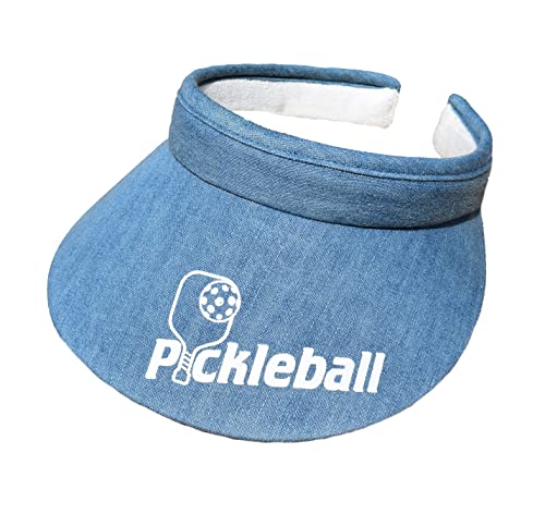 Cushees.com™ Slip-On Visor [733 Pickleball] - color: Denim