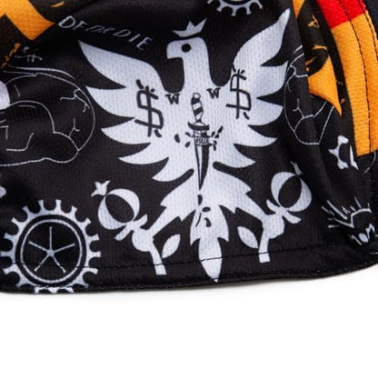 Cycling Cap with Sun Visor, Lightweight Polyester Bike Hat for Men & Women - color: Ck26