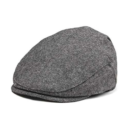 Toddler Wool Tweed Newsboy Cap - color: Style4, size: 4-5T