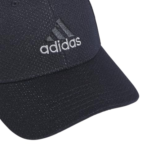 Adidas Mens Zags 2.0 Structured Mid Crown A-Flex Stretch Fit HatBaseball Cap - color: Dark Indigo Blue, size: Large-X-Large