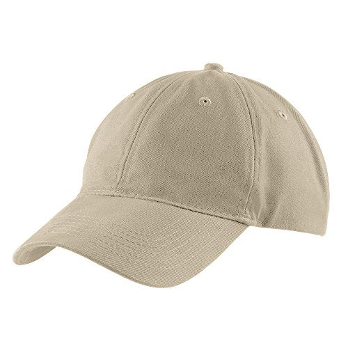 Trendy Apparel Shop Daddy (Back) Embroidered 100% Cotton Dad Hat - color: Khaki