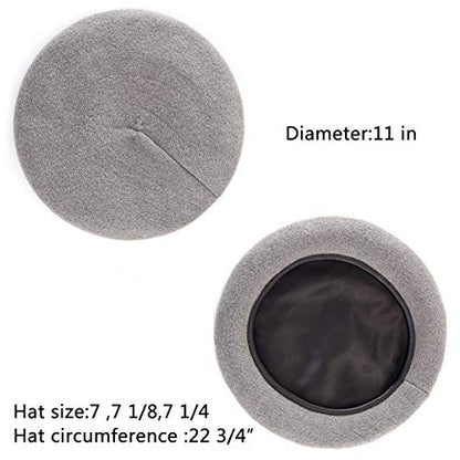 LADYBRO British Military Berets for Men - Women Winter Warm Knit Cap Soft Army Style
