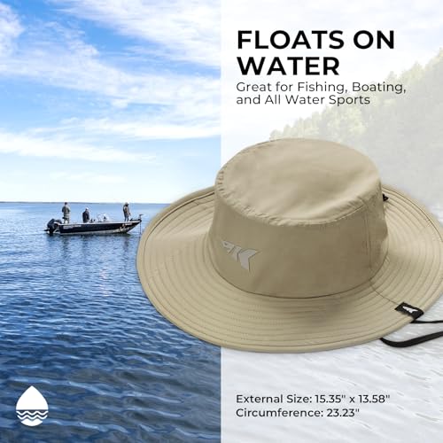 KastKing Sol Armis UPF 50 Boonie Hat for Sun Protection,Men Women - color: Nomad