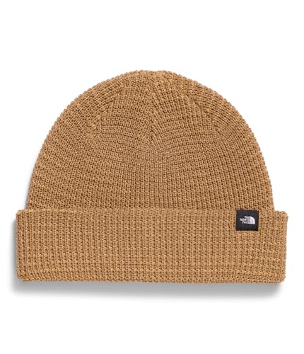 THE NORTH FACE TNF Fisherman Beanie | Shallow Fit, Cuffed Winter Hat for Men & Women, Logo Clip Label - color: Citrine Yellow Multi