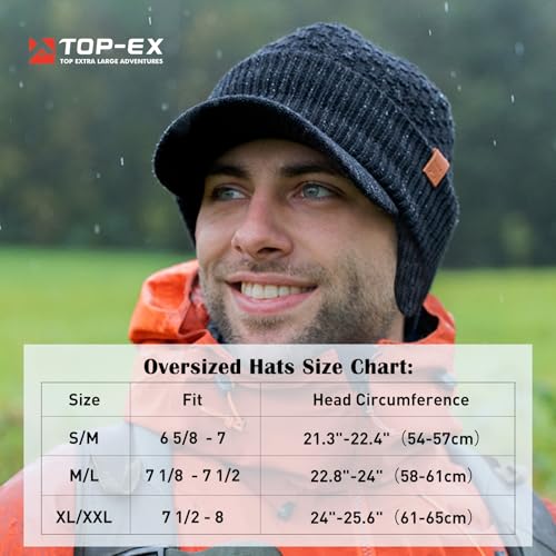 TOP-EX DryKnit™ 50% Merino Wool Waterproof Brim Beanie, Polartec™ Lined - color: Updated Earflap Style#green (Waterproof), size: Small-Medium