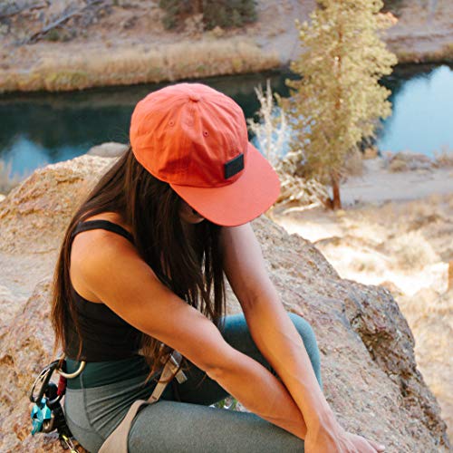 Tillak COHO Six Panel Hat, Kodra Nylon 6 Panel Cap with Snap Closure - color: Supai Red