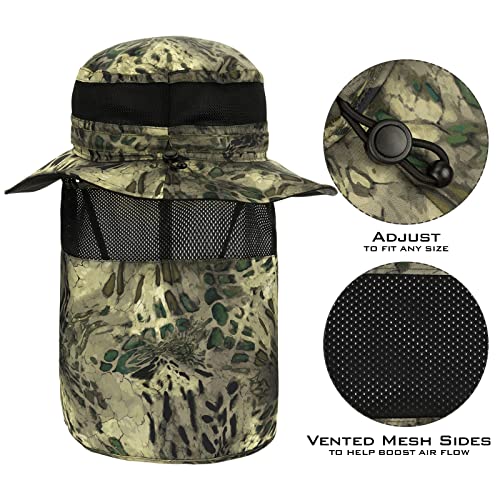 KastKing Sol Armis UPF 50 Boonie Hat for Sun Protection,Men Women - color: W: Multi-purpose