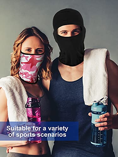 Geyoga 12 Pcs Ski Mask Balaclava Full - color: Fresh Color