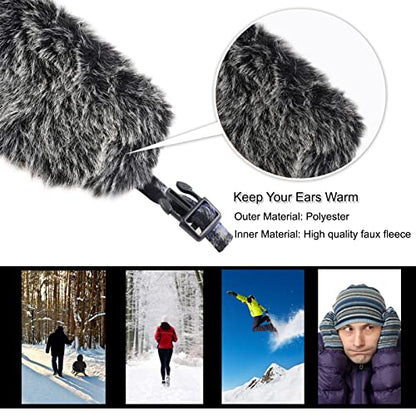 ONWAY Trapper Hat Winter Hats for Women Men with Faux Fur Ear Flaps - color: Blue