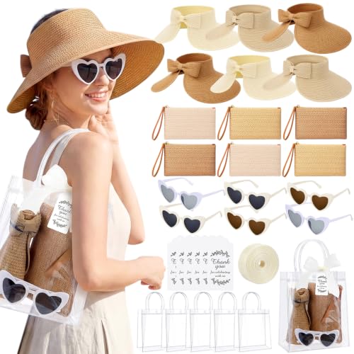 6 Pack Beach Bachelorette Party Favors for Women - color: Mixed Color
