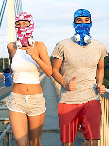 Geyoga 12 Pcs Ski Mask Balaclava Full - color: Camouflage Color