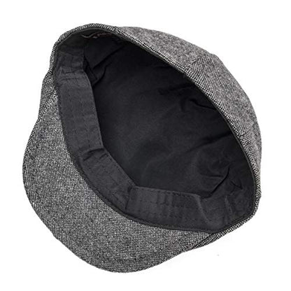 Toddler Wool Tweed Newsboy Cap - color: Style4, size: 4-5T