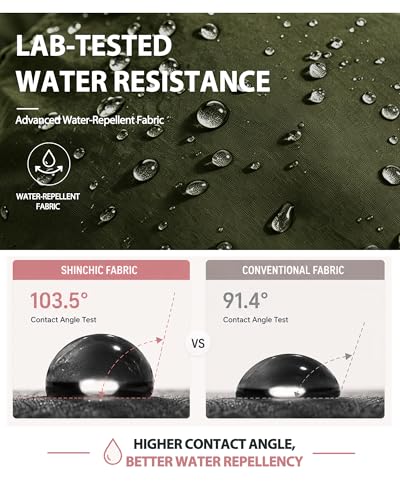 Wide Brim Waterproof Bucket Rain Hat for Women Men UPF50+ Cowboy Sun Hat - color: Army Green