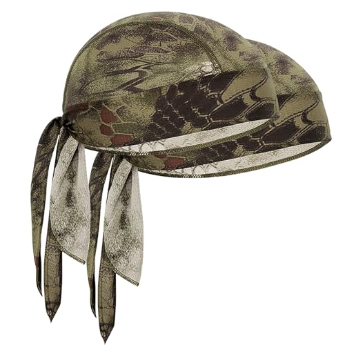 Skull Cap Do Rags Head Wraps, Sweat-Wicking Helmet Liner for Cycling, Breathable Durag for Outdoor Sports - color: Pcs2-tj-05-mwsd