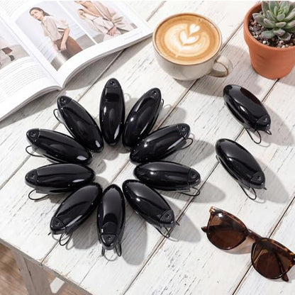 Frienda 5 Pcs Car Sun Visor Clip Sunglasses Holder,Silver - color: Black