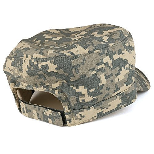 Ripstop Tear Resistant Military BDU Cotton Adjustable Cadet Style Army Cap - color: Acu