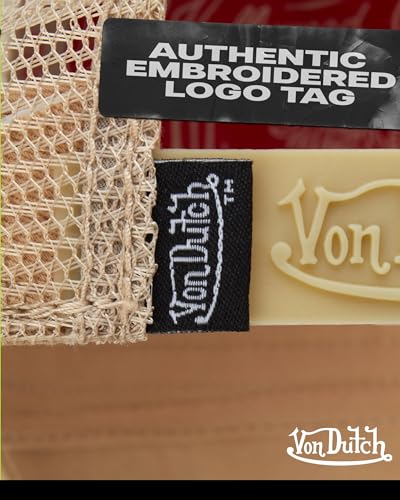 Von Dutch Unisex Trucker Hat - Retro Classic Solid Color Mesh Back Snapback Baseball Cap for Men & Women. - color: Khaki
