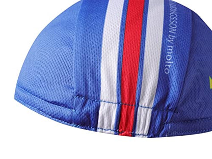 Man's Cycling Cap - Polyester Road Cycling Hat-Under Helmet - Cycling Helmet Liner Breathable&Sweat Uptake - color: E1