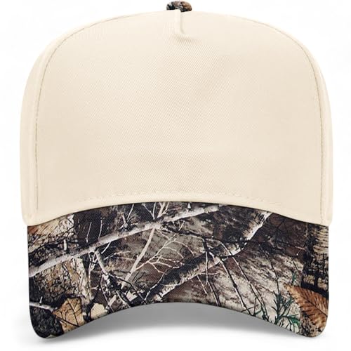 BROTHER TRUCKERS The World's Greatest Camouflage Patterned Trucker Hat Blanks - Wholesale Bulk Unisex Snapback Hats - color: Tree Camo Vintage