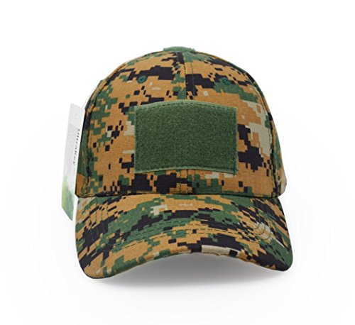 UltraKey Military Tactical Operator Cap, Outdoor Army Hat Hunting Camouflage Baseball Cap - color: Jungle Digital