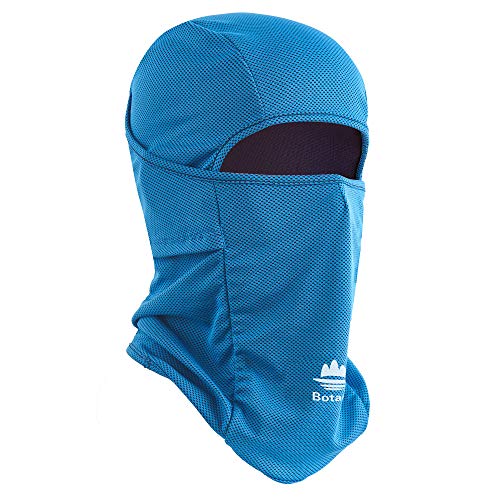 Balaclava Ski Mask, Sun Protection Breathable Face Cover Men Women - color: Blue