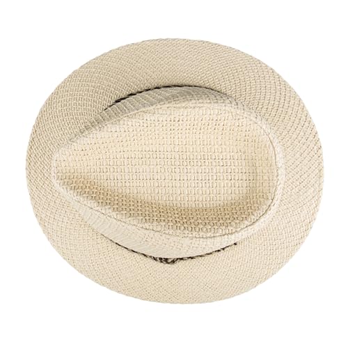 Levi's Men's Straw Fedora Hat - color: Natural, size: Small-Medium