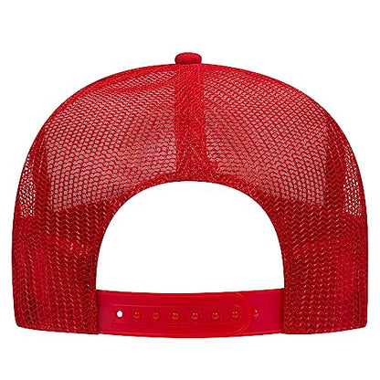 BROTHER TRUCKERS Choosin' Texas Distressed Mesh Back Hat - color: Red/White