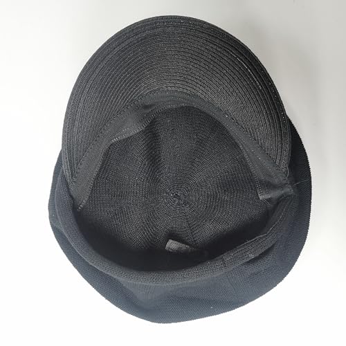 Summer Beret Hat for Women, Breathable Thin Beret Hat Adjustable Lightweight Newsboy Cap - color: Black