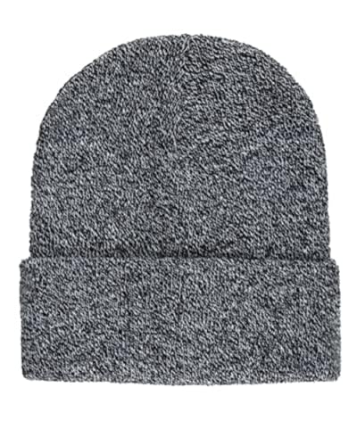 Levi's Mens All-Season Hero Beanie Soft Knit Cuffed Winter Hat, Warm & Comfortable Everyday Style - color: Marled Grey