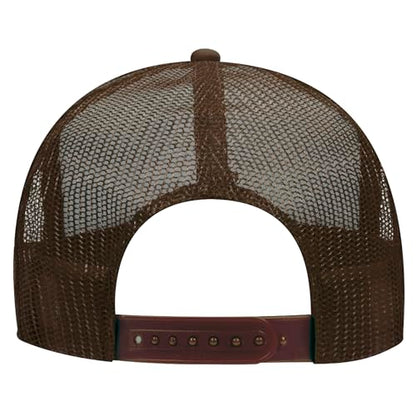BROTHER TRUCKERS Choosin' Texas Distressed Mesh Back Hat - color: Brown/Tan