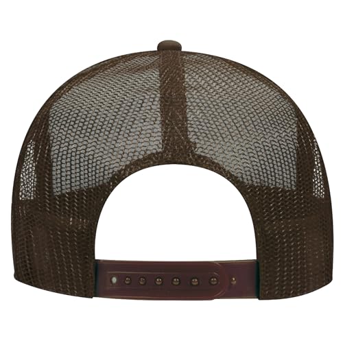 BROTHER TRUCKERS Choosin' Texas Distressed Mesh Back Hat - color: Brown/Tan