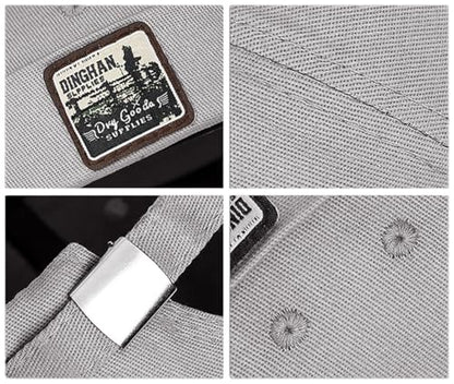 DIYDECAL Brimless Docker Cap,Skullcap Beanie, Retro Sailor Hat for Mens Womens - color: Grey