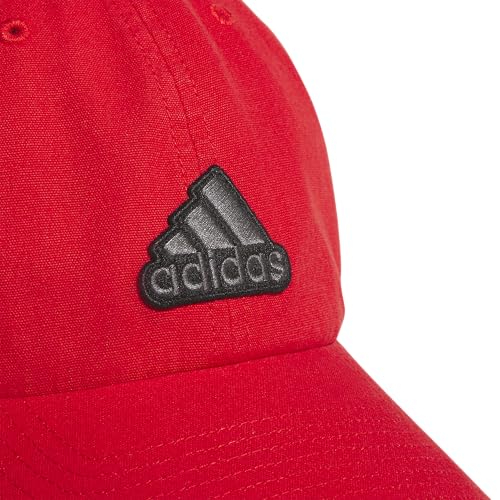 adidas Men's Ultimate Hat Baseball Cap - color: Better Scarlet/Black/Grey Six