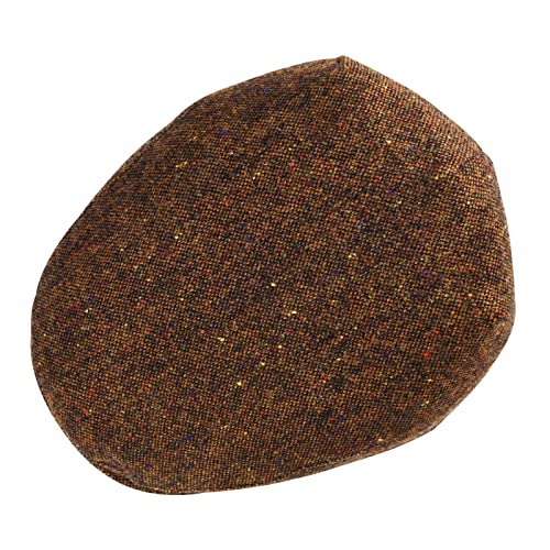 Toddler Wool Tweed Newsboy Cap - color: Flecked Coffee, size: 2-3T