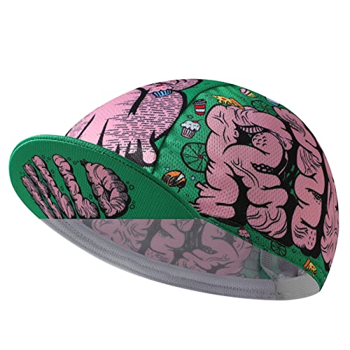 Cycling Cap for Man&Women Cycling Hat Funny Bike Cap One Size - color: Naozi