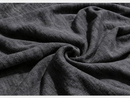 Utaly Soft Slouchy Chemo Beanie for Women Breathable Stretchy Skull Cap for Cancer Hair Loss Patients Sleep Wear - color: Grey