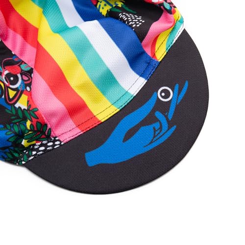 Cycling Cap for Man and Woman Cycling Hat Under Helmet-Polyester Breathable Sweat Absorbent - color: Bplan-26