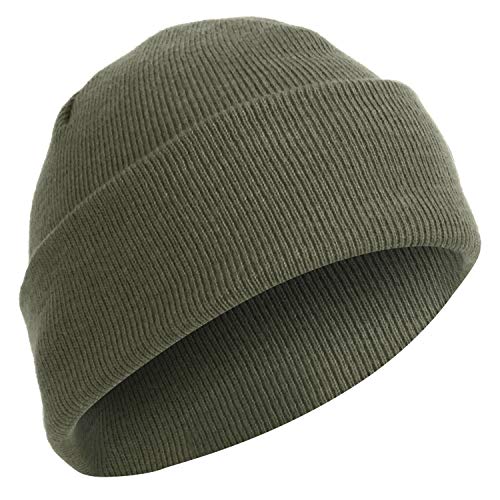 Rothco Deluxe Fine Knit Watch Cap - color: Foliage Green