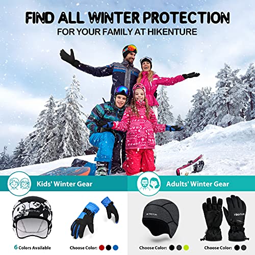 Hikenture Kids Skull Cap Helmet Liner Winter Hat for Boys and Girls Beanie Ski Hat with Thermal Fleece for Snow Sports… - color: Panda
