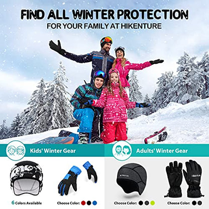 Hikenture Kids Skull Cap Helmet Liner Winter Hat for Boys and Girls Beanie Ski Hat with Thermal Fleece for Snow Sports… - color: Panda