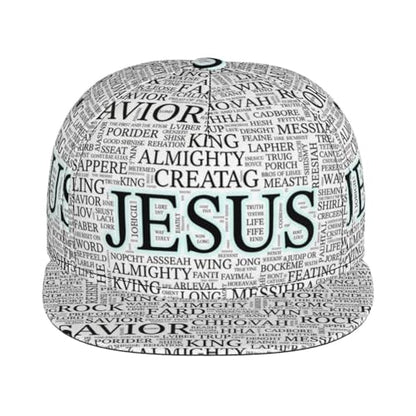 Jesus Baseball Cap for Men Women Adjustable Trucker Hat for Running Sports Hiking Beach - color: Jesus-c4