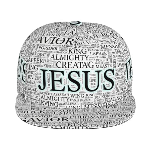 Jesus Baseball Cap for Men Women Adjustable Trucker Hat for Running Sports Hiking Beach - color: Jesus-c4