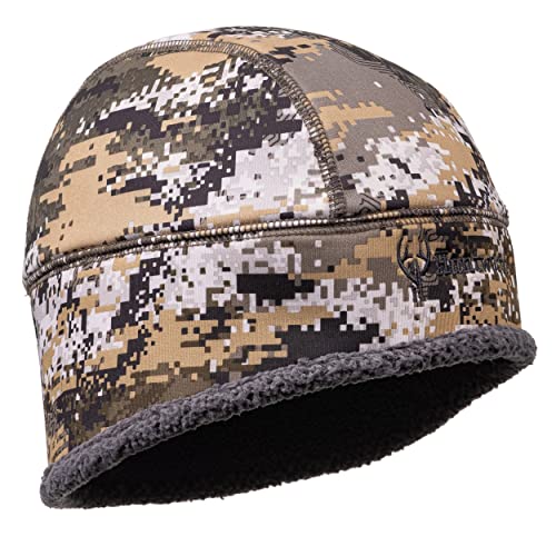 Huntworth Men's Bruggen Heat Boost™ Lined, Performance Fleece Hat - color: Disruption Camo